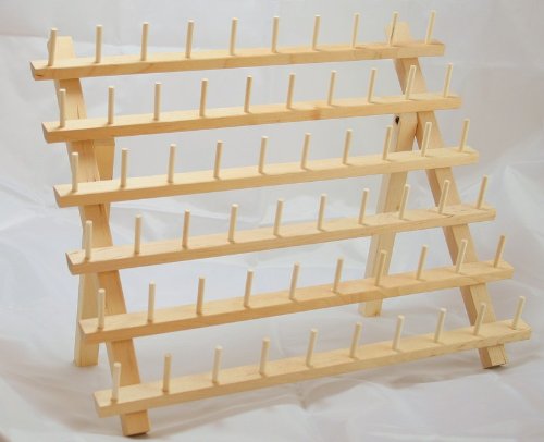 Hilos de bordado de poliéster 1100 yardas con rack y bobinas miniatura 3
