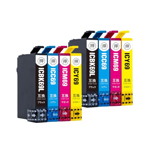 【SEASKY】 IC4CL69 染料 4色セット x2 お得な8個セット IC