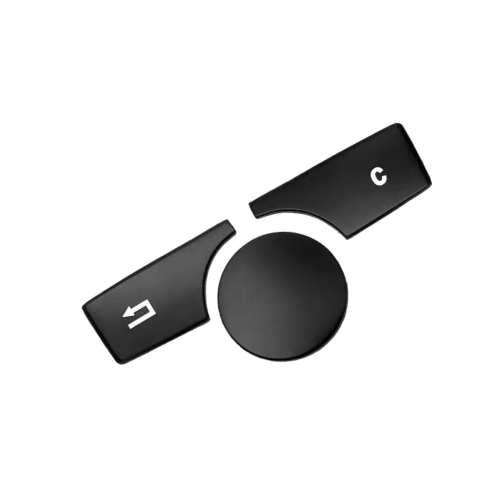 Interior Button Stickers Compatible with Benz for A Class for W204 for W212 for W176 Car Centre Multimedia Function Button Cover Trim Stickers