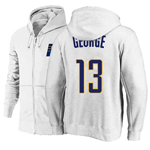 AHP Ike Anigbogu # 13 de la Cremallera Sudadera, Camiseta Caliente, con Capucha Engrosada, Camisa de Baloncesto, Jersey del Ventilador, otoño e Invierno Ropa