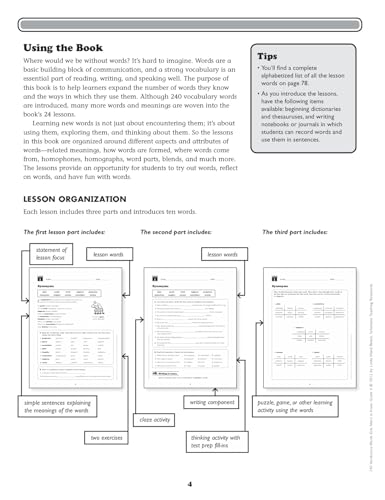 240 Vocabulary Words Kids Need to Know: Grade 6: 24 Ready-To-Reproduce Packets Inside! - Image 3