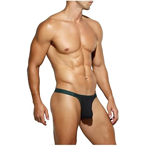 Casey Kevin Mens Sexy Thong Underwear G Strings Low Rise Male Underpants Cover