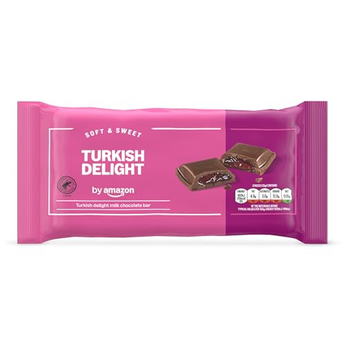 by Amazon Turkish Delight Milk Chocolate Bar 150g