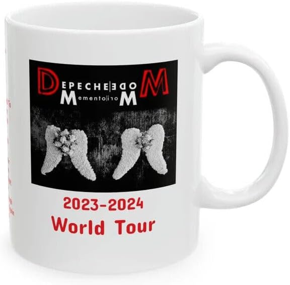 BALAJITRADE Depeche Mode, Memento Mori World Tour, North America, Europe, concer Printed Coffee and Tea Ceramic Mug- 320 ML Ceramic Coffee Mug 7097