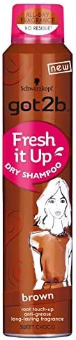 Got2b Fresh It Up Dry Shampoo Brown 200 ml