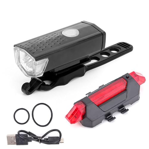 Bike Lights, Super Bright, Powerful Bicycle Front Headlight and Back Taillight, 3 Light Modes for Night Riding with Quick-Release, Waterproof Bicycle Light Set, Bike Accessories, Bicycle Accessories