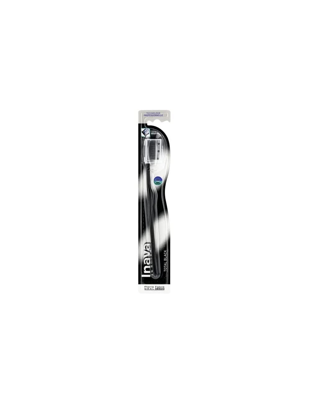 Inava Total Black Toothbrush
