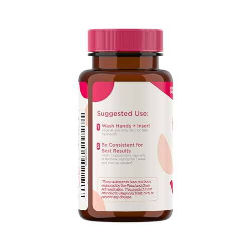 Image of BoriCap Heale 600mg Boric Acid Suppositories | for Vaginal Odor | 30 Count & Plus 7 Applicators | Made in the USA