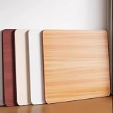 Genérico Superficie Rectángulo De Mesa De Madera, Tablero De Repuesto 50x70cm para Cocina Comedor Salón, Tablero De Mesas De Centro(White,40x40cm/15.7x15.7in)
