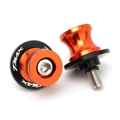 �o�C�N�A�N�Z�T���[ 6MM �o�C�N�p�X�C���O�A�[���X�v�[�� ���A�X�^���h �X�N�����[�X���C�_�[ �A�N�Z�T���[ �ɓK�����郄�}�n TMAX530 TMAX560 TECH T-MAX TMAX 560 530(Orange1)