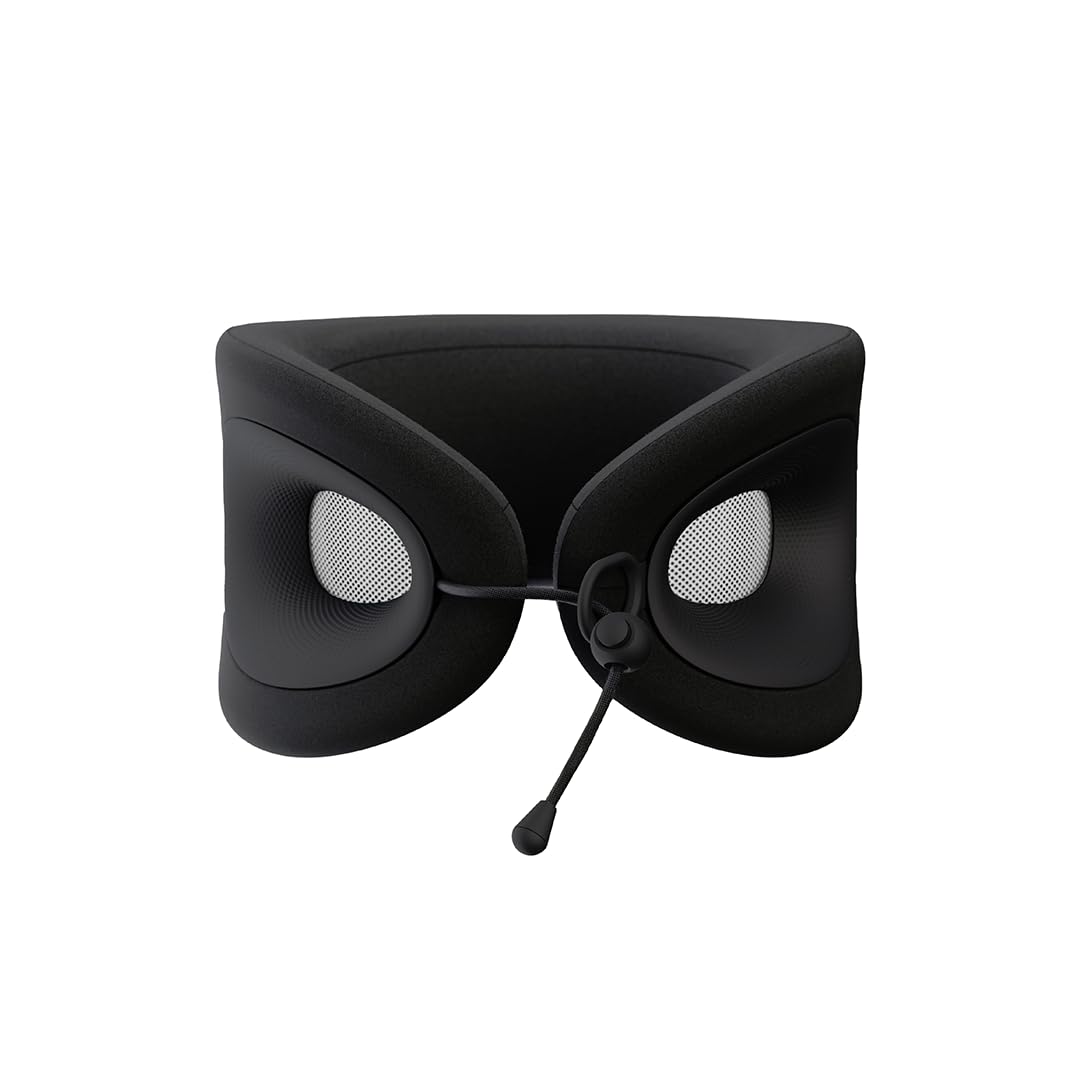 CabeauTravel Essential Neck Pillow - Fits Most Neck Sizes (11-21 inches) - Evolution X Three Ways to Adjust for Ultimate Comfort on Long Flights (Diamond)