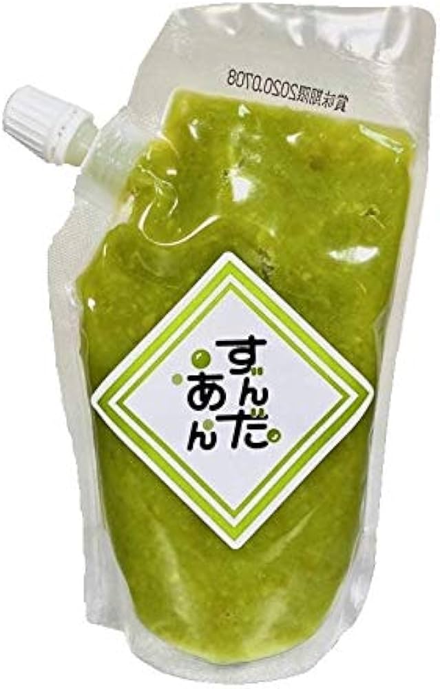 Amazon | ずんだあん 東北名物 和スイーツ ずんだ餅 ずんだ (1個