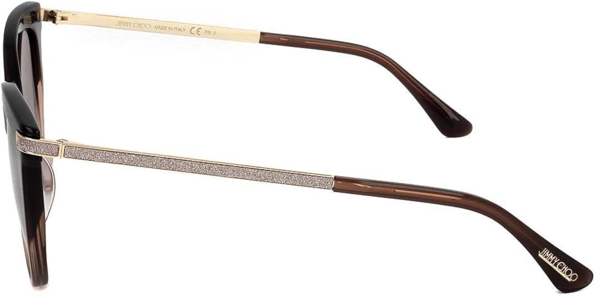 Amazon | Jimmy Choo AXELLE/G/S 0MY BROWN SHADED BEIGE 56/16/ 女性