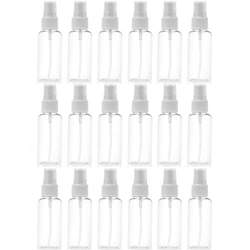 Frosted Plastic Tube Empty Refillable Perfume Bottles Spray for Travel and Gift,Mini Portable pen (30mlX18Pcs)