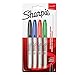 SHARPIE Permanent Markers | Fine Point | Assorted Standard Colours | 4 Count