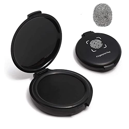 Doigts Tampon Encreur,Tampons Encreurs Empreintes Digitales,Tampon Encreur D'Empreintes,Encreur Effaçable à Séchage Rapide,Rapide avec Impressions Transparentes pour...