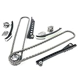 Autodevil Timing Chain Kit 5.4L Fit for F-150 1997-2001 for F-250 1997-1999 for F-250/350 Super Duty 1999-2001, for E150 E250 E350 E450 97-01, for Expedition-auto 1997-2001 Car Engine Components