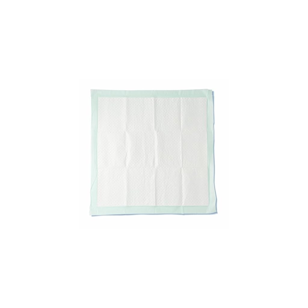 Medline Incontinence Bed Pads 36 x 36 in (50 Count), Large Disposable