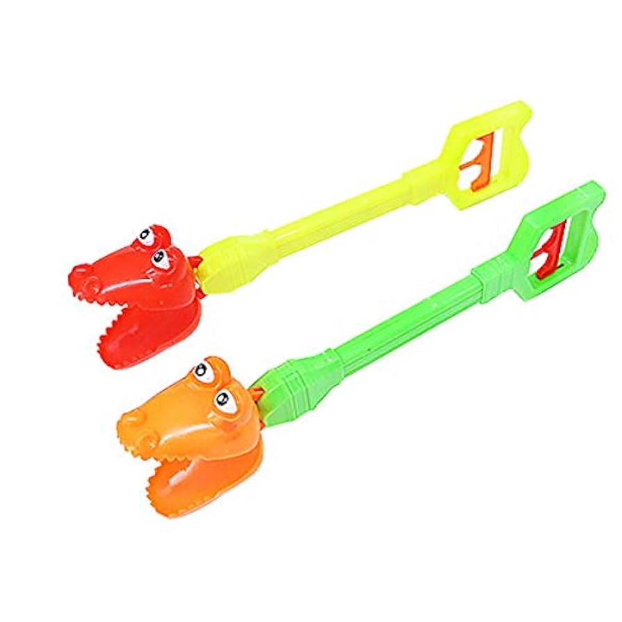 Amazon | 恐竜キャッチャーハンド 2個 / つかみどり ガブガブ