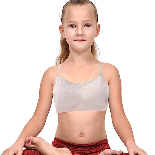 Mersuii 4 sutiãs de treinamento para meninas sem costura sutiã esportivo / sutiã esportivo para meni