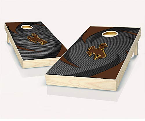 NCAA Wyoming Cowboys Swoosh Cornhole Set with Bags, 24