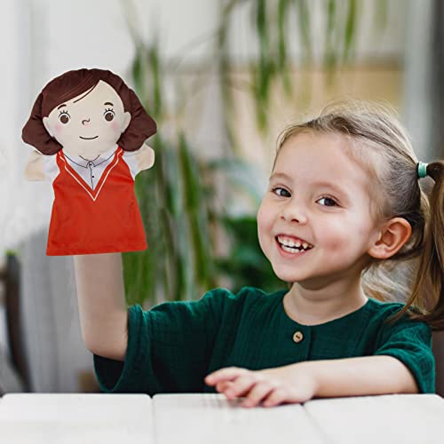 Family Hand Puppet Glove Grandparents Mom Da-D Member Stuffed Plush Doll Toy St-Ory Gift For Kids Children Birthday Xmas #TOP4