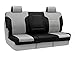 Coverking Front 40/20/40 Bench Custom Fit Seat Cover for Select GMC Sierra 2500 HD/3500 HD Models - Neosupreme (Gray with Black Sides)