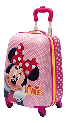 Kit Malinha Mala Escolar Minnie Mouse Rosa 19pc G Sestini