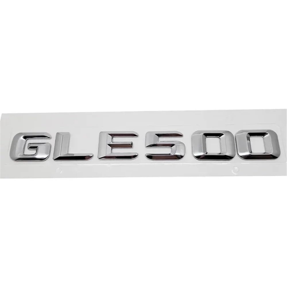 YTQMoreBNZ YYDStes Car Rear Trunk Sticker Tail Number Emblem Compatible With Mercedes Benz GLE43 GLE63 GLE300 GLE320 GLE350 GLE400 GLE450 GLE500 GLE550