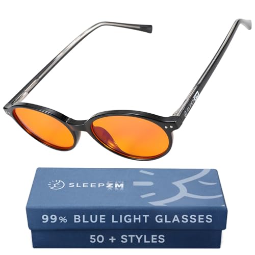 Image of Sleep ZM Blue Light Blocking & Light Sensitivity Glasses - 14 Lens Types for Comfort, Relaxation, Sleep & Relief