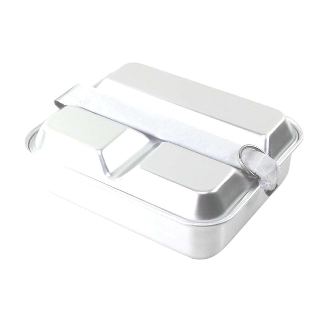 PHENOFICE Sturdy Stainless Steel Lunch Box Insulated for Adults Compact Camping Food Holder Outdoor Cookware