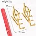 T-ztoss Simple Punk Love Letter Large Long Dangle Earrings Fashion English Alphabet Love Heart Shape Dangle Stud Earrings Statement Jewelry Gift for Women(Gold)