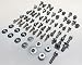 76pc SPECBOLT Body Bolt KIT for Plastics seat fenders Fork Guards shrouds & subframe. Fits KTM & Husqvarna 65 80 85 125 150 200 250 350 400 450 500 520 525 SX SX-F XC XC-F XC-W XCF-W EX EXC EXC-F
