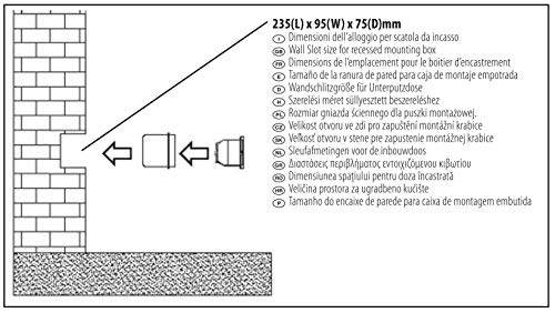 BRICK: faretto da incasso segnapasso per esterno