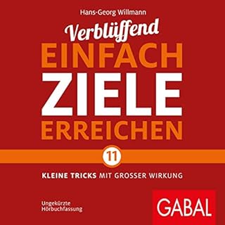 Verbl&uuml;ffend einfach Ziele erreichen Titelbild