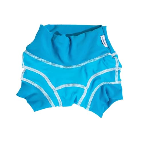 FINIS Double Swim Diaper for Babies & Toddlers - Reusable - Double-Layered Protection - UPF 50 & Up - Caribbean 2XL