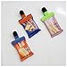9 PCs Small Clips - Sturdy Food Bag Clips for All Sort of Unfinished Food Bags. Assorted Colors, Food Clips for Sealing Food, Snacks, Cereals, Flour Bags etc. (Presented in a Reusable Zipper Bag) (9)