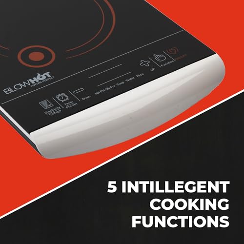 Image of BLOWHOT BL 100 Induction 2000-Watt Feather Touch Venus Induction Cook Top, 1 Year Motor Warranty by Blowhot