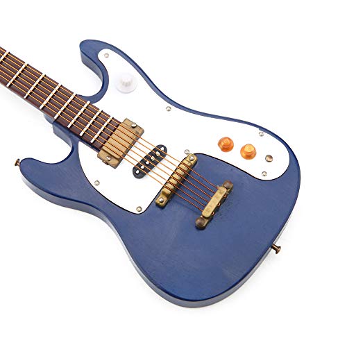 Atyhao Miniature Guitare, 7.1in en Bois Mini Guitare électrique modèle avec Support Instrument de Musique modèle Hobby… - Les Beatles, Paul McCartney, John Lennon, RIngo Starr, George Harrison Atyhao Miniature Guitare, 7.1in en Bois Mini Guitare électrique modèle avec Support Instrument de Musique modèle Hobby… – Image 8