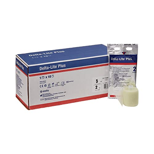 Delta-Lite Plus Cast Tape 2 Inch X 12 Foot White 7345801, 10 Ct