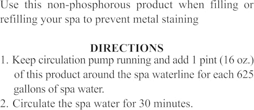 Image of SpaChoice 1-Pint 2-Pack Premium Metal Free, Metal Gone for Spa Hot Tub
