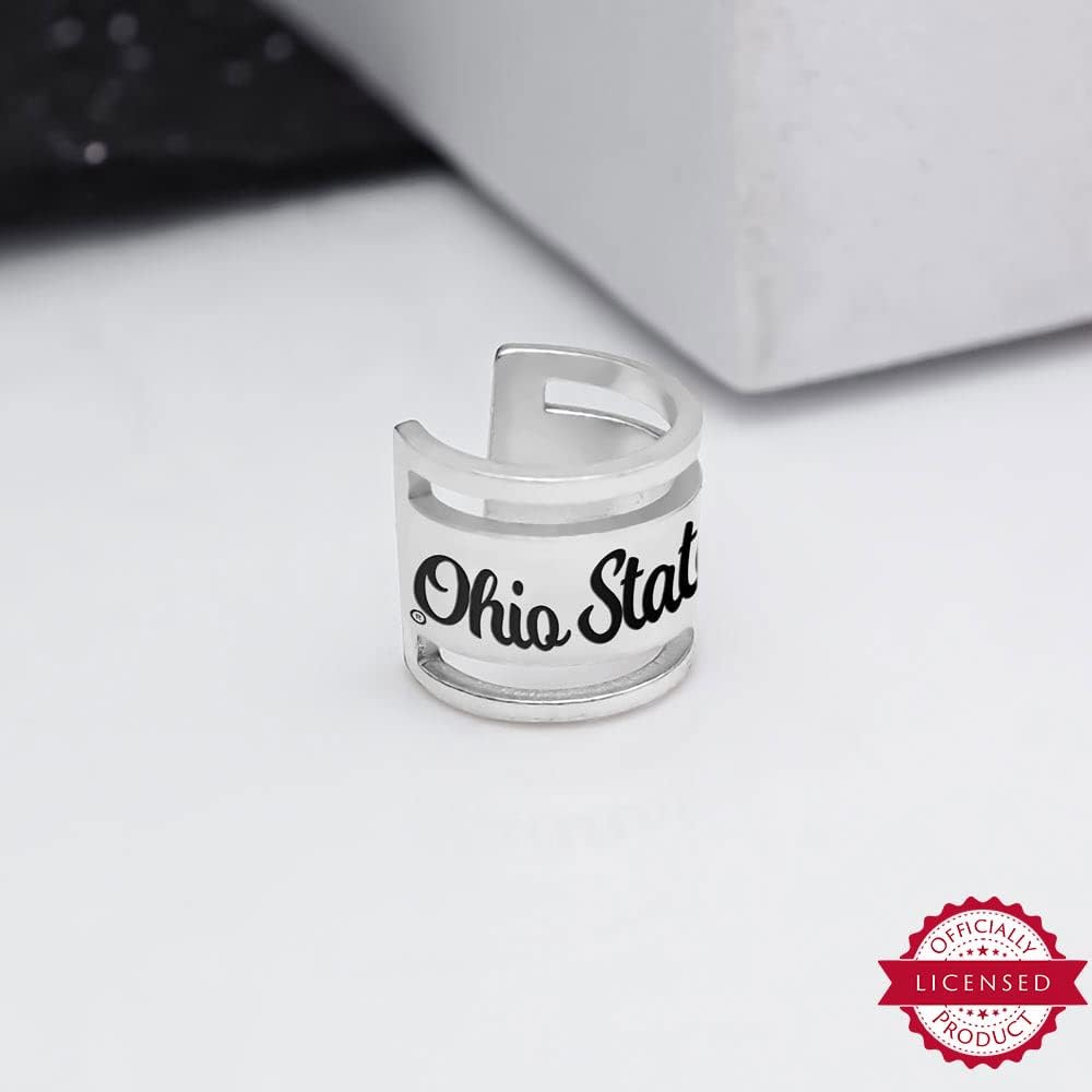 PicturesOnGold.com Officially Licensed Ohio State University Cuff Earring