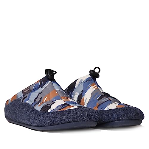 TONI PONS Zapatilla de casa para hombre hecha en fieltro - NADIR-UM Camuflaje, 41 EU.