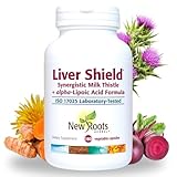 NEW ROOTS HERBAL Liver Cleanse Detox Supplement with Herbal Blend with Artichoke, Milk Thistle, Dandelion Roots, Turmeric Curcumin, Fatty Liver Support (90 Capsules)