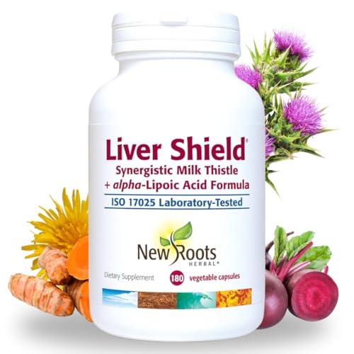 NEW ROOTS HERBAL Liver Cleanse Detox Supplement with Herbal Blend with Artichoke, Milk Thistle,
