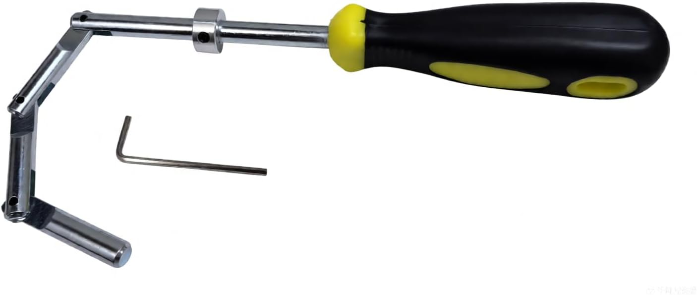 Emergency Drop Key Elevator Door Key 3link Dou Emergency Tool (2, Yellow)