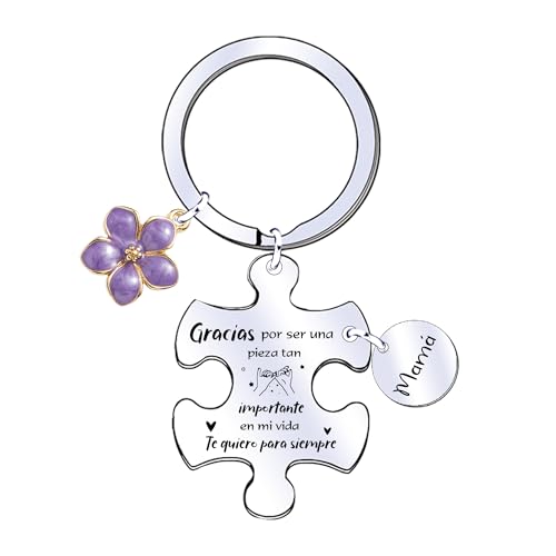 POIUYTRE Regalos Llaveros Mamá Regalos para Mama Madres Regalo Dia de la Madre Regalo Mama Navidad Regalo de Cumpleaños para Mamá Llavero Dia De La Madre (3)