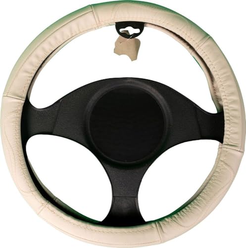 Start Coprivolante Auto Beige Pelle Adulto Comodità Sicurezza 37X39 Protezione, Universale - 4