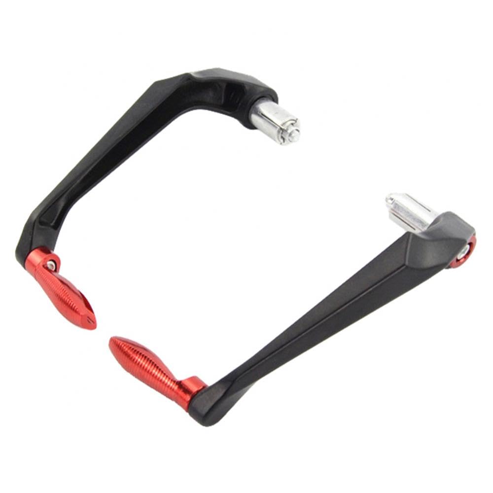 Lpuytrb Red Brake Guard Lever 2Pcs Aluminium Alloy Motorcycle Brake Clutch Lever Handlebar Protector Guards
