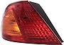 Evan-Fischer Tail Light Assembly Compatible with 2000-2002 Toyota Avalon Driver Side